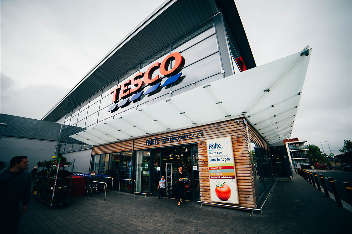 Ventilation solutions used in tesco store