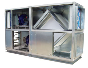 Ecovent Heat recovery ventilation system Duties up to 2.5m3/s