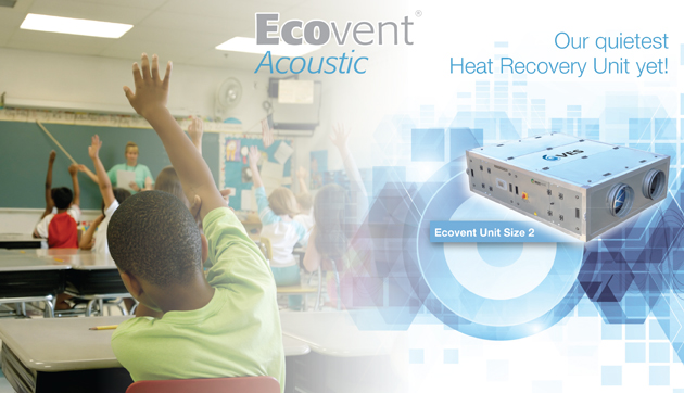 acoustic heat recovery ventilation used in schools