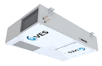 VES low power fan Ecovent Hybrid heat recovery air handling unit